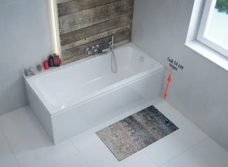 Eco egyenes akril kád 150x70