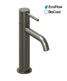 Espirit álló mosdócsaptelep BeCool 190 mm leeresztő nélkül ES 012.21GB, Graphite Brushed
