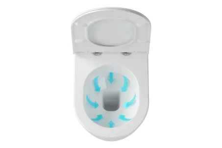 Uni Chrome WC Rim fehér