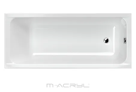 Eco egyenes akril kád 170x70