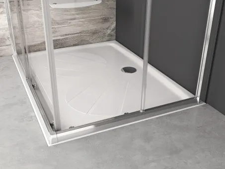 Gigant Pro 120x90 zuhanytálca, fehér