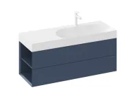 SD Lite 120 B fürdőszobai szekrény mosdó alá Deepsea Blue