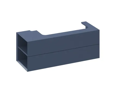 SD Lite 120 B fürdőszobai szekrény mosdó alá Deepsea Blue
