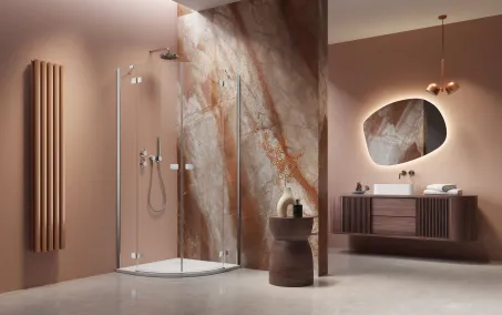 Fuenta PDD íves zuhanykabin 100x100 átlátszó