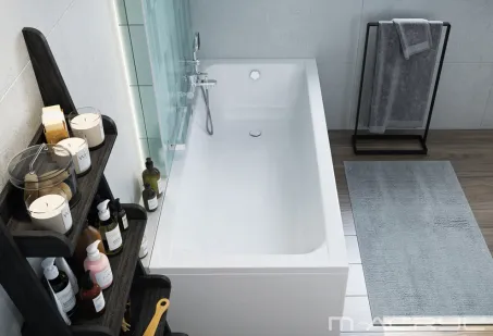 Eco egyenes akril kád 170x75