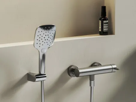 Nox zuhanycsaptelep szett nélkül NX 032.30SSB, rozsdamentes acél