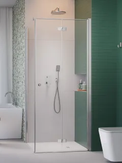 Fuenta KDJ-B szögletes zuhanykabin 100x90 átlátszó jobbos