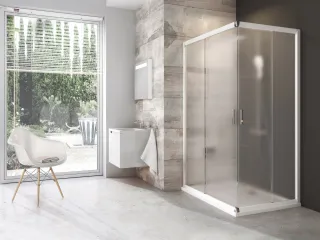 Blix BLRV2K-80 zuhanykabin fehér+grape (1 oldal)