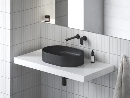 Chrome II falba süllyesztett mosdócsaptelep (R-box-szal), fekete CR II 019.20BL.O1