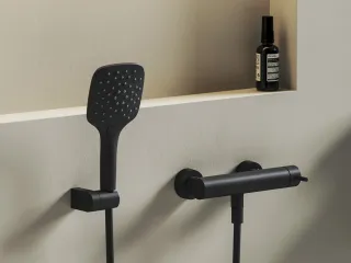 Nox zuhanycsaptelep szett nélkül NX 032.20BLM, matt fekete