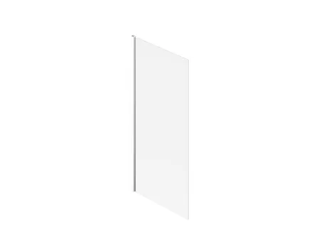 NVS1-80 kádparaván fehér+transparent