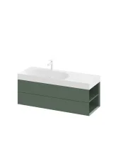 SD Lite 120 J fürdőszobai szekrény mosdó alá Grey Green