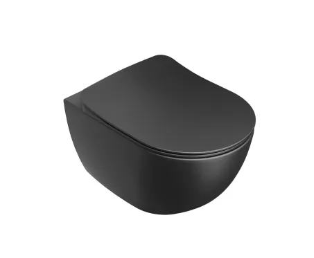 Uni Chrome WC RimOff fekete