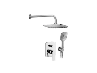Classic falsík alatti zuhanyszett CL 090.00CR.O2, króm
