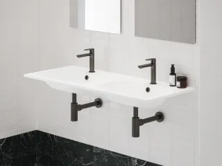 Eleganta álló mosdócsaptelep 170 mm leeresztő nélkül EL 012.20GB, Graphite Brushed