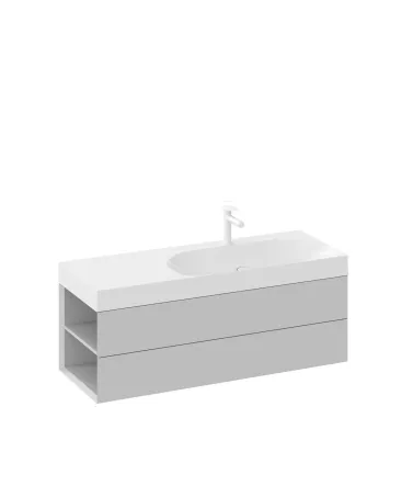 SD Lite 120 B fürdőszobai szekrény mosdó alá Smoke Grey