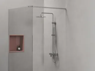 Spring állítható, nem termosztátos zuhanyoszlop, zuhanyszettel, króm SG 098.00CR