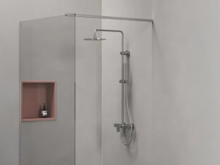 Spring állítható, nem termosztátos zuhanyoszlop, zuhanyszettel, króm SG 098.00CR