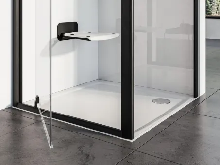 Perseus Pro Flat 80x80 zuhanytálca fehér