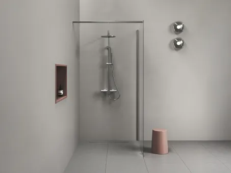 Spring állítható, nem termosztátos zuhanyoszlop, zuhanyszettel, króm SG 098.00CR