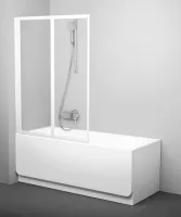 VS2 105 kádparaván fehér+transparent