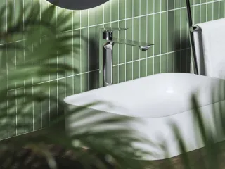 Plan mosdócsaptelep 300 mm, lefolyó nélkül PN 015.00CR, króm