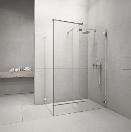 Euphoria Walk-in III zuhanyfal 90x140 átlátszó