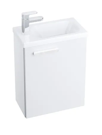 Chrome II SD 40 mosdó alatti szekrénytest fehér, fehér fogantyúval 152 mm (A termék az ajtót nem tertalmazza.)