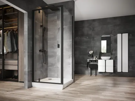 Perseus Pro Flat 90x90 zuhanytálca fehér