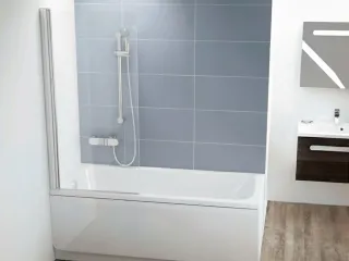 CVS1-80 bal kádparaván szatén + transparent