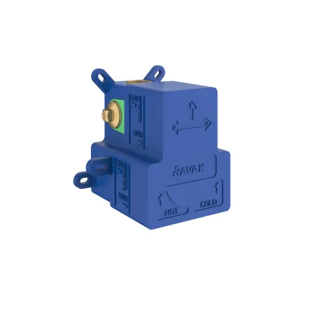 R-box 07E.50 R-box Vertical O2 alaptest a falba süllyesztett csaptelepekhez