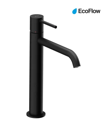 Espirit álló mosdócsaptelep 250 mm leeresztő nélkül ES 014.20BLM, Black Matt