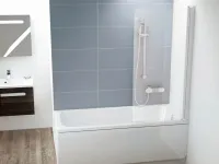 CVS1-80 jobb kádparaván fehér + transparent