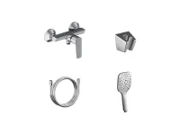 Life fali zuhanycsaptelep szettel, chrom LF 032.00CR+S