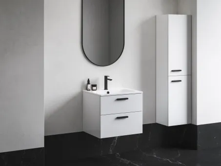 Chrome SD II 60 fehér, fekete fogantyúval 152 mm