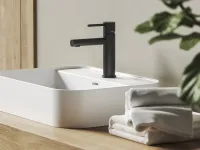 Nox mosdócsaptelep 190 mm, lefolyó nélkül NX 014.20BLM, matt fekete