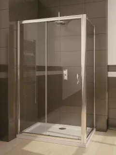 Premium Plus DWJ+S szögletes zuhanykabin 130x90 átlátszó