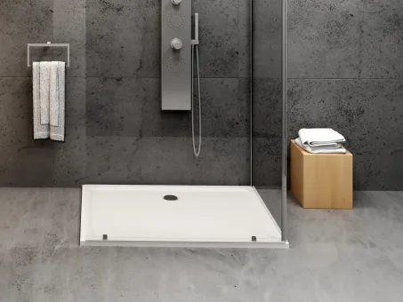 Gigant Pro Flat 120x80 zuhanytálca, fehér