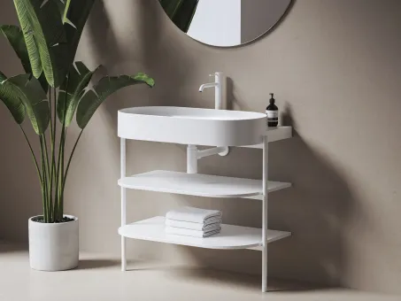 Yard 80 kerámiamosdó matt fehér