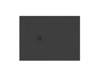Slate Pro zuhanytálca 120x90 matt fekete