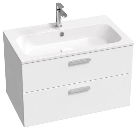 Chrome II SD 80 fehér, króm fogantyúval 152 mm