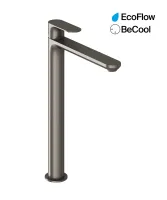 Eleganta álló mosdócsaptelep BeCool 335 mm leeresztő nélkül EL 015.21GB, Graphite Brushed