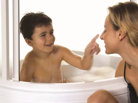 Sabina 80x80 LA zuhanytálca fehér