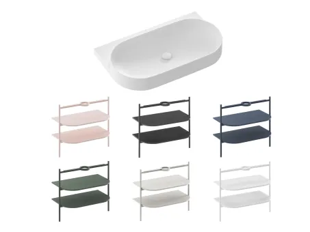 Yard 80 kerámiamosdó matt fehér