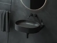 Yard 60 kerámiamosdó matt fekete, túlfolyó furat nélkül