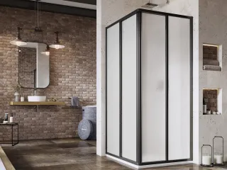 Supernova SRV2-80 195 S zuhanykabin fekete+pearl