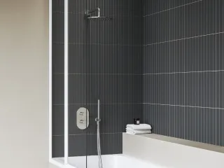 Chrome II termosztátos 3-utas csaptelep, alaptest nélkül CR II 067.00CR.O3.RB071, króm