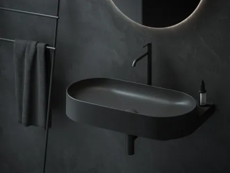 Yard 80 kerámiamosdó matt fekete