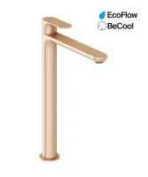 Eleganta álló mosdócsaptelep BeCool 335 mm leeresztő nélkül EL 015.61RGB, Rose Gold Brushed