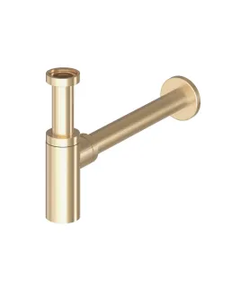 Krómozott teleszkópos mosdószifon Gold Brushed